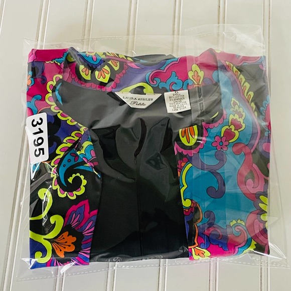 Laura Ashley LP paisley jacket multicolor floral paisley - Picture 7 of 8